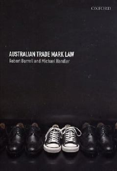 Paperback Australian Trademark Law Book