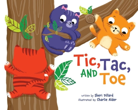 Hardcover Tic, Tac, and Toe Book