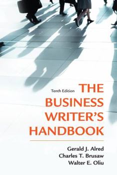 Hardcover The Business Writer's Handbook Book