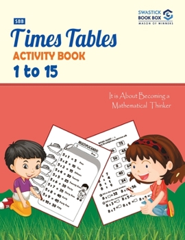 Paperback Times Table Activity Book [1 to 15] Book