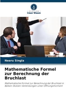 Paperback Mathematische Formel zur Berechnung der Bruchlast [German] Book