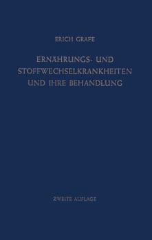 Paperback Ernährungs- Und Stoffwechselkrankheiten Und Ihre Behandlung [German] Book