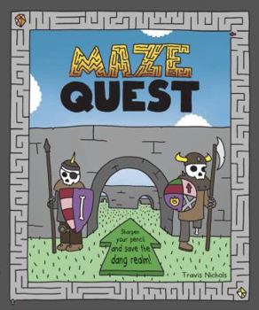 Paperback Maze Quest: (Adventure Books for Kids, Children's Fantasy Books, Interactive Kids Books, Activity Book for Kids) Book