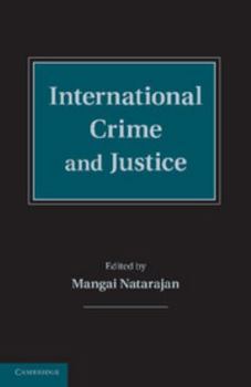 Paperback International Crime and Justice Book