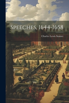 Paperback Speeches, 1644-1658 Book