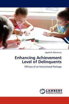 Paperback Enhancing Achievement Level of Delinquents Book