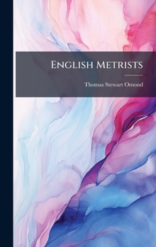 Hardcover English Metrists Book