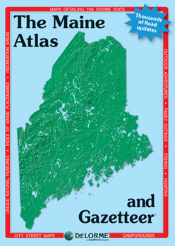 Paperback Delorme Atlas & Gazetteer: Maine Book