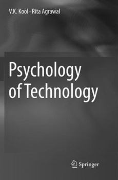 Paperback Psychology of Technology Book