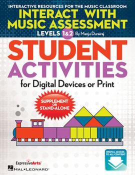 Paperback Interact with Music Assessment Student Activities: For Digital Devices or Print Book