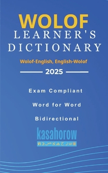 Paperback Wolof Learner's Dictionary: Wolof-English, English-Wolof Book