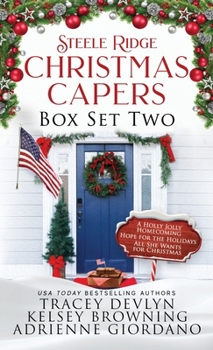 Paperback Steele Ridge Christmas Capers Series Volume II: A Small Town Military Multicultural Secret Baby Holiday Romance Novella Series Book