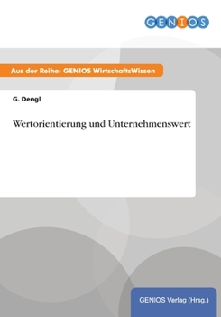 Paperback Wertorientierung und Unternehmenswert [German] Book