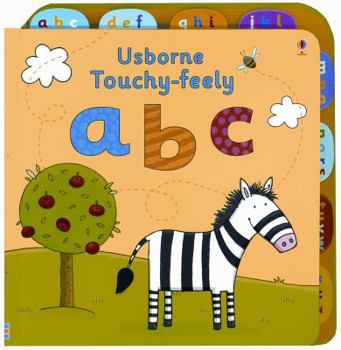 Board book Usborne Touchy-Feely ABC Book