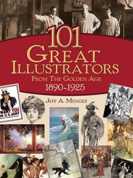 Paperback 101 Great Illustrators from the Golden Age, 1890-1925 Book