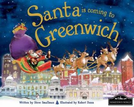 Hardcover Greenwich Santa Is Coming To Book