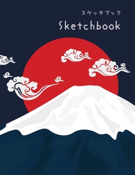 SKETCHBOOK: Japanese Artist Style Blank Drawing Book  | 8.5 x 11 Large Size Blank Pages with White Paper | Good for Drawing & Doodling & Designing & Sketching. (Japanese Artist Notebook)