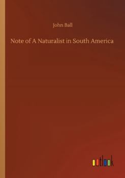 Paperback Note of A Naturalist in South America Book