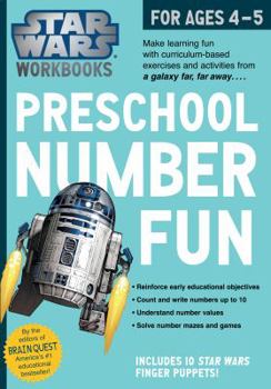 Paperback Preschool Number Fun Book