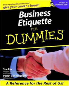 Paperback Business Etiquette For Dummies Book