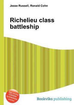 Paperback Richelieu Class Battleship Book