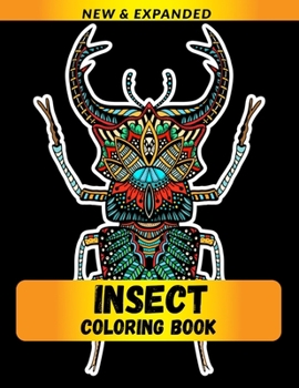 Paperback Insect Coloring Book: Stress Relieving Designs to Color, Relax and Unwind Book