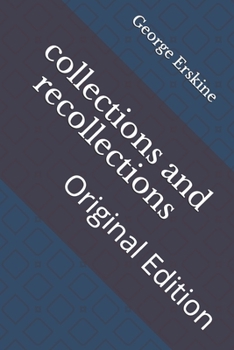 Paperback collections and recollections: Original Edition Book