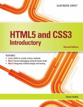Paperback HTML5 and CSS3, Illustrated Introductory Book