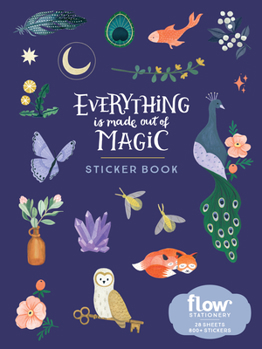 Misc. Supplies Everything Is Made Out of Magic Sticker Book