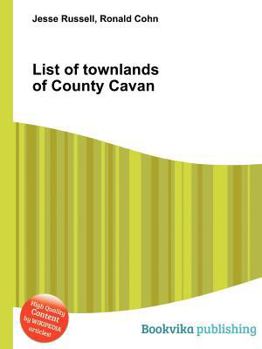 Paperback List of Townlands of County Cavan Book