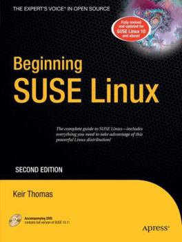 Paperback Beginning Suse Linux: From Novice to Professional [With DVD-ROM] Book