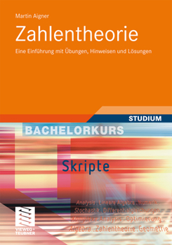 Paperback Zahlentheorie: Eine Einführung Mit Übungen, Hinweisen Und Lösungen [German] Book