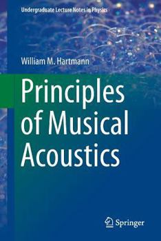 Paperback Principles of Musical Acoustics Book