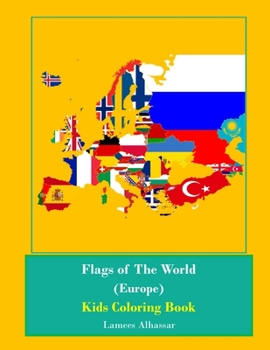 Paperback Flags Of The World (Europe) Kids Coloring Book