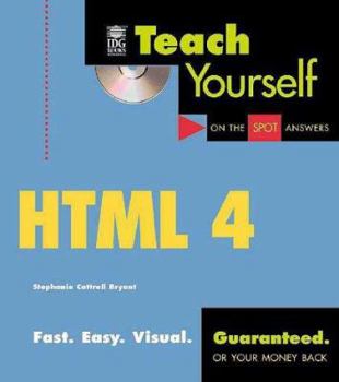 Paperback Teach Yourself HTML 4 [With *] Book