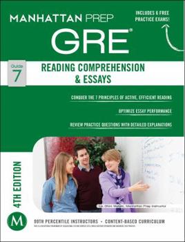 Paperback GRE Reading Comprehension & Essays Book