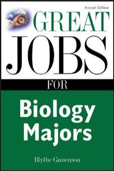 Paperback Great Jobs for Biology Majors Book