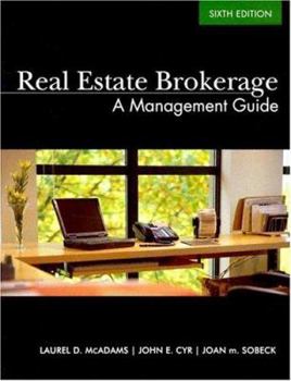 Paperback Real Estate Brokerage: A Management Guide Book