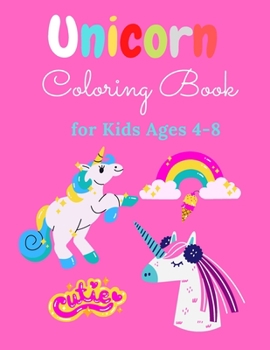 Unicorn Coloring Book for Kids Ages 4-8: two hoots coloring / coloring books for kids unicor / girl color books / unicorn coloring books