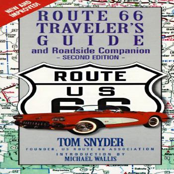 Paperback Route 66 Traveler's Guide and Roadside Companion Book