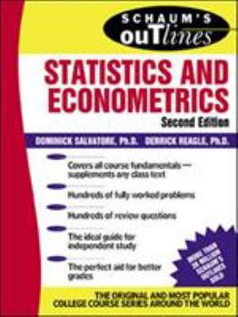 Paperback Schaum's Outline of Statistics and Econometrics Book