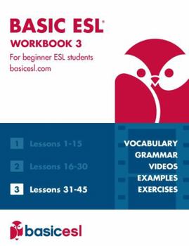 Paperback Basic ESL Workbook 3 Book