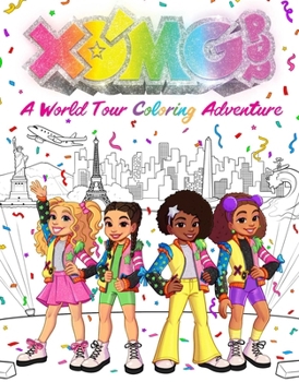 Paperback Xomg Pop!: A World Tour Coloring Adventure Book