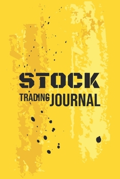 Paperback Stock Trading Journal: Best Gift Blank Lined Journal/Notebook Book