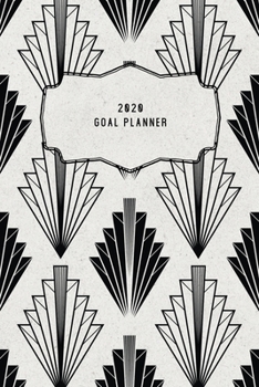 Paperback 2020 Goal Planner: 2020 Dated Goal Planner Focus Weekly Monthly Book