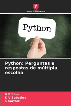 Paperback Python: Perguntas e respostas de múltipla escolha [Portuguese] Book