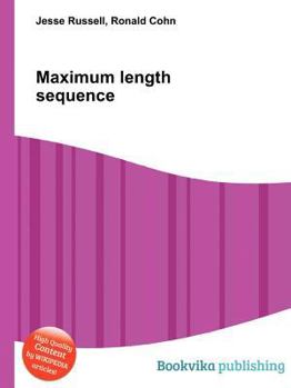 Paperback Maximum Length Sequence Book