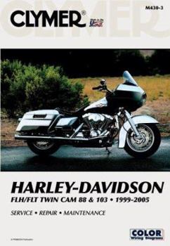 Paperback Clymer Harley-Davidson FLH/FLT Twin Cam 88 & 103 1999-2005 (Clymer Motorcycle Repair) Book