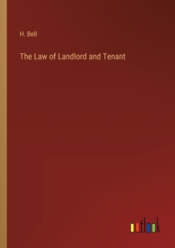 Paperback The Law of Landlord and Tenant Book