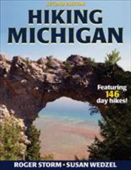 Paperback Hiking Michigan Book